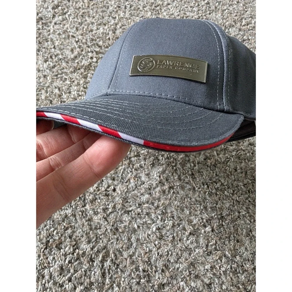 Lawrence Paper Company Jathawk Boxes Division Adult Adjustable Hat Cap USA